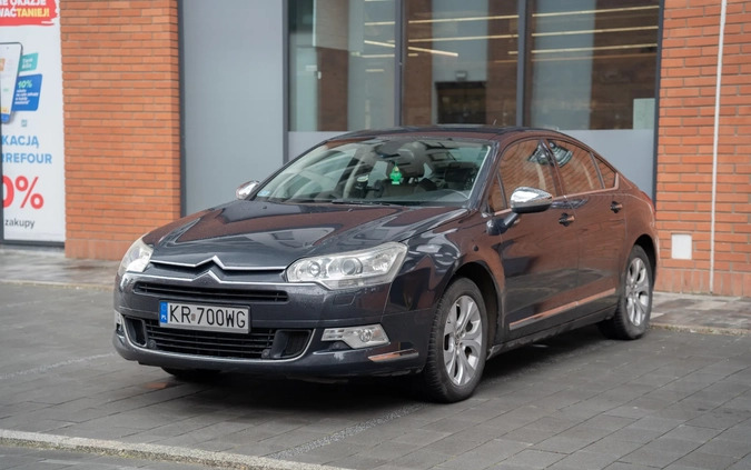 Citroen C5 cena 22000 przebieg: 258886, rok produkcji 2009 z Kraków małe 436